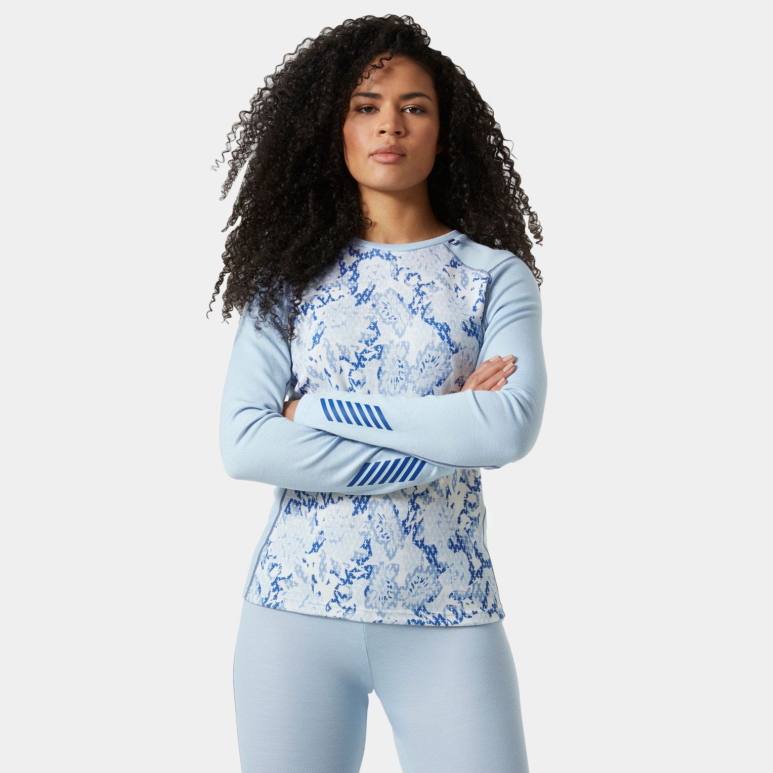 Women’s LIFA® Merino Midweight Graphic Long-Sleeve Crew Base Layer