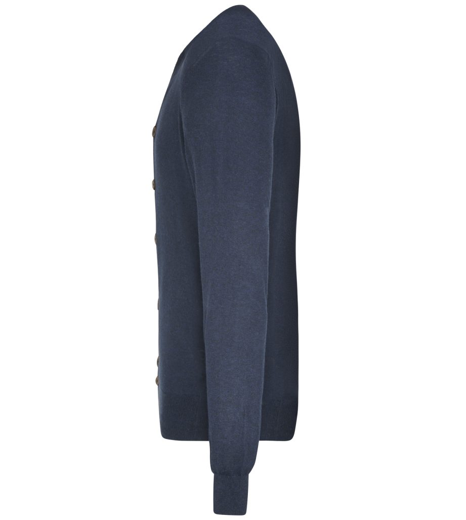 James & Nicholson Cardigan Klassische Herren Strickjacke Men's Cardigan JN668