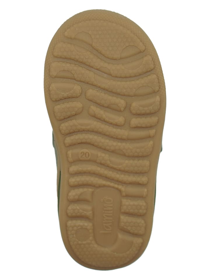 lamino Leder-Boots in Grün günstig kaufen