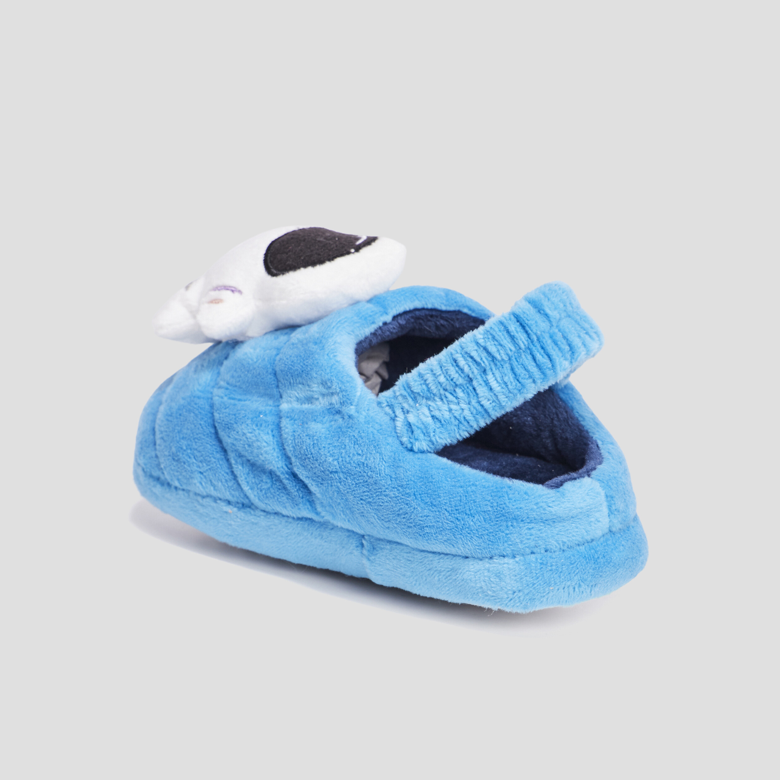 Chaussons mules avec élastique bleu garçon | La Halle
