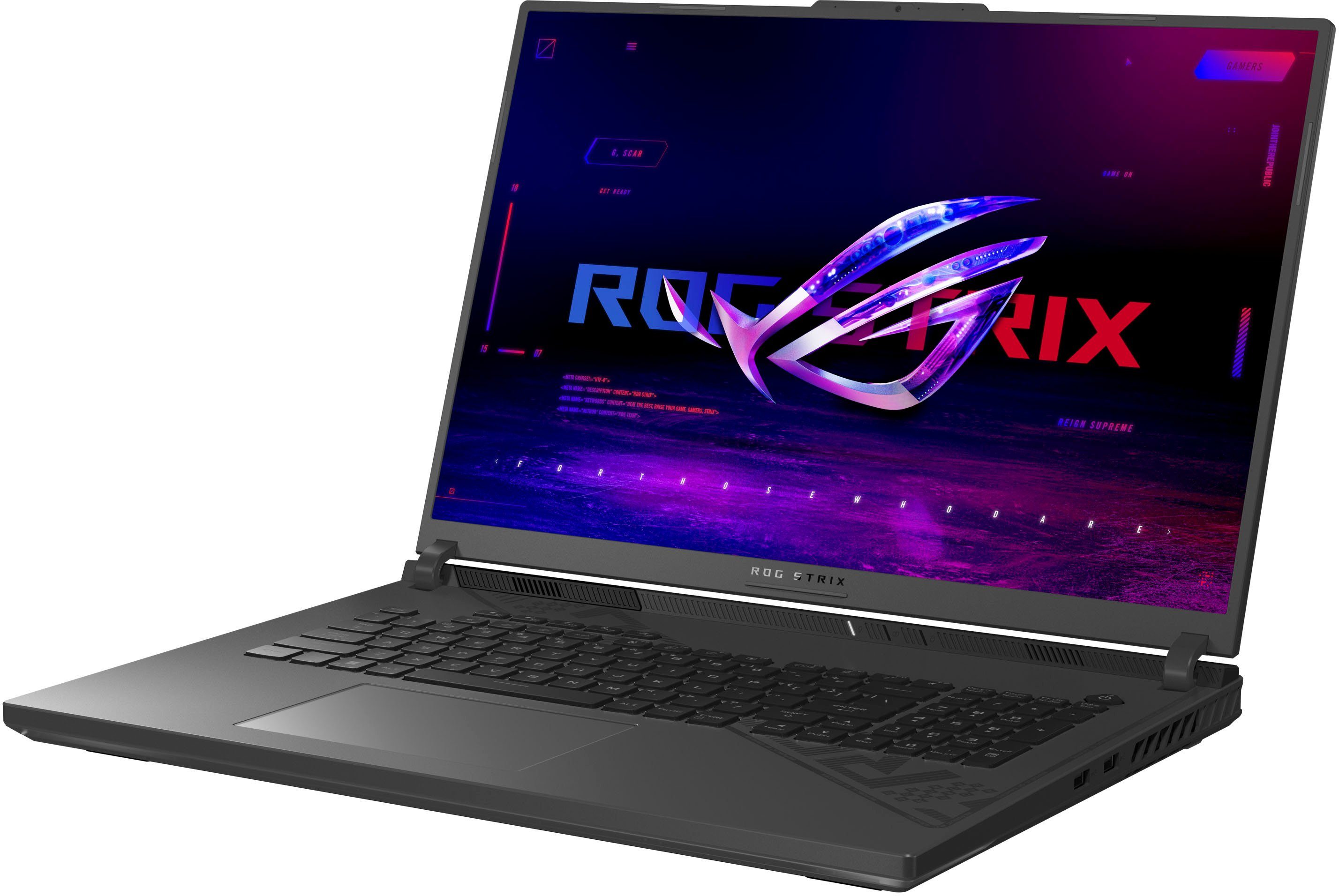 Asus ROG Strix G814JU-N5084W Gaming-Notebook (45,7 cm/18 Zoll, Intel Core i7 13650HX, GeForce RTX 4050, 1000 GB SSD)