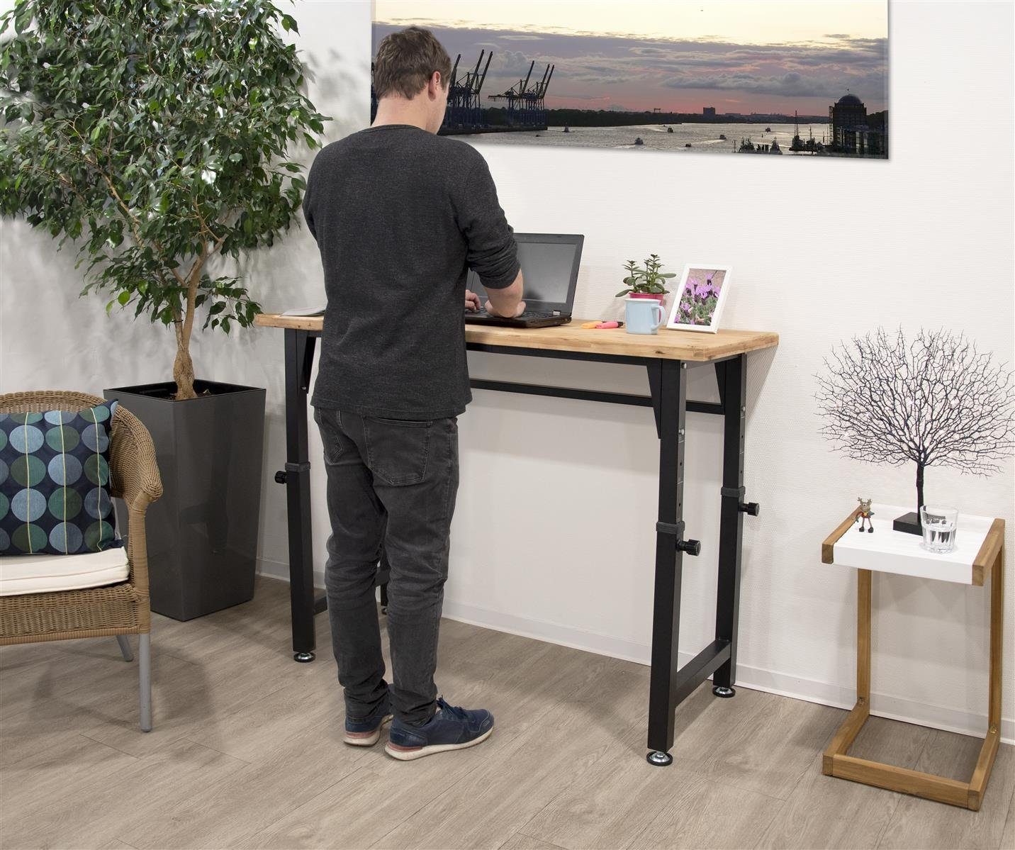 rikta Werkbank höhenverstellbare Werkbank und Arbeitstisch, (Set)