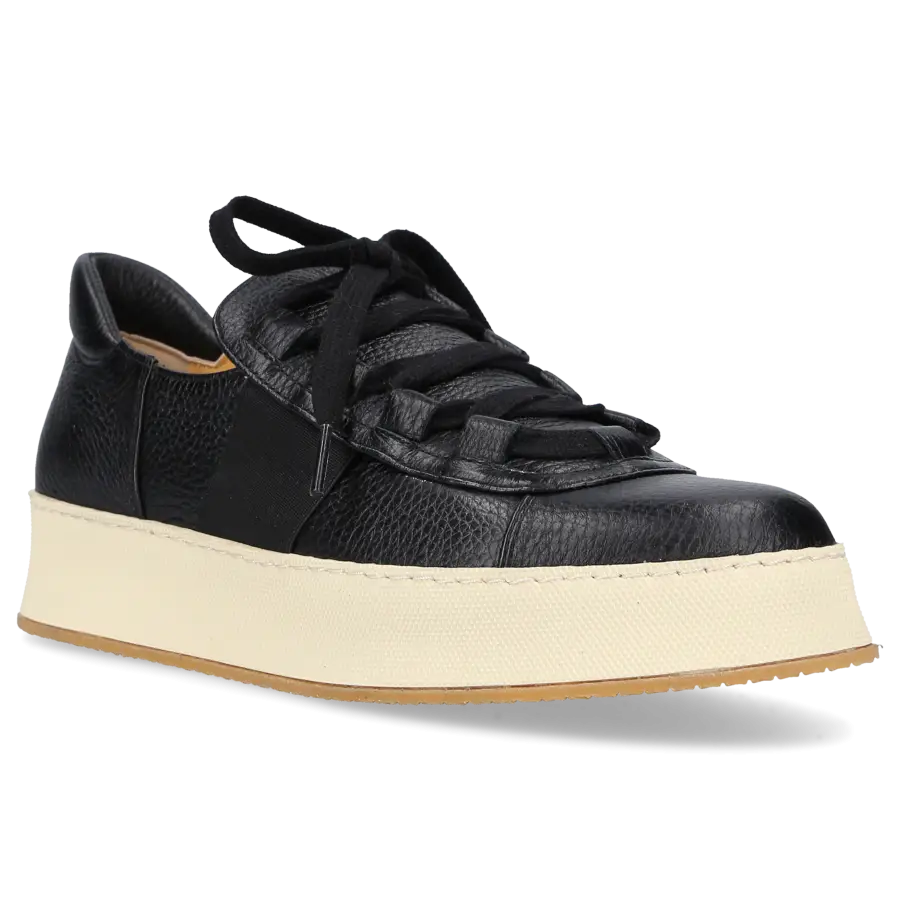 Truman's - Sneaker low 9750 Kalbsleder - schwarz
