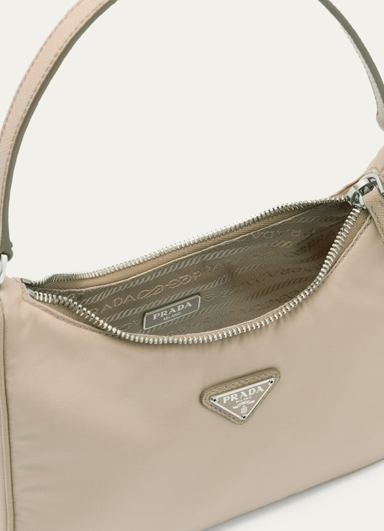 Sac bandoulière Prada Re-Edition 2005 en nylon avec détails en cuir