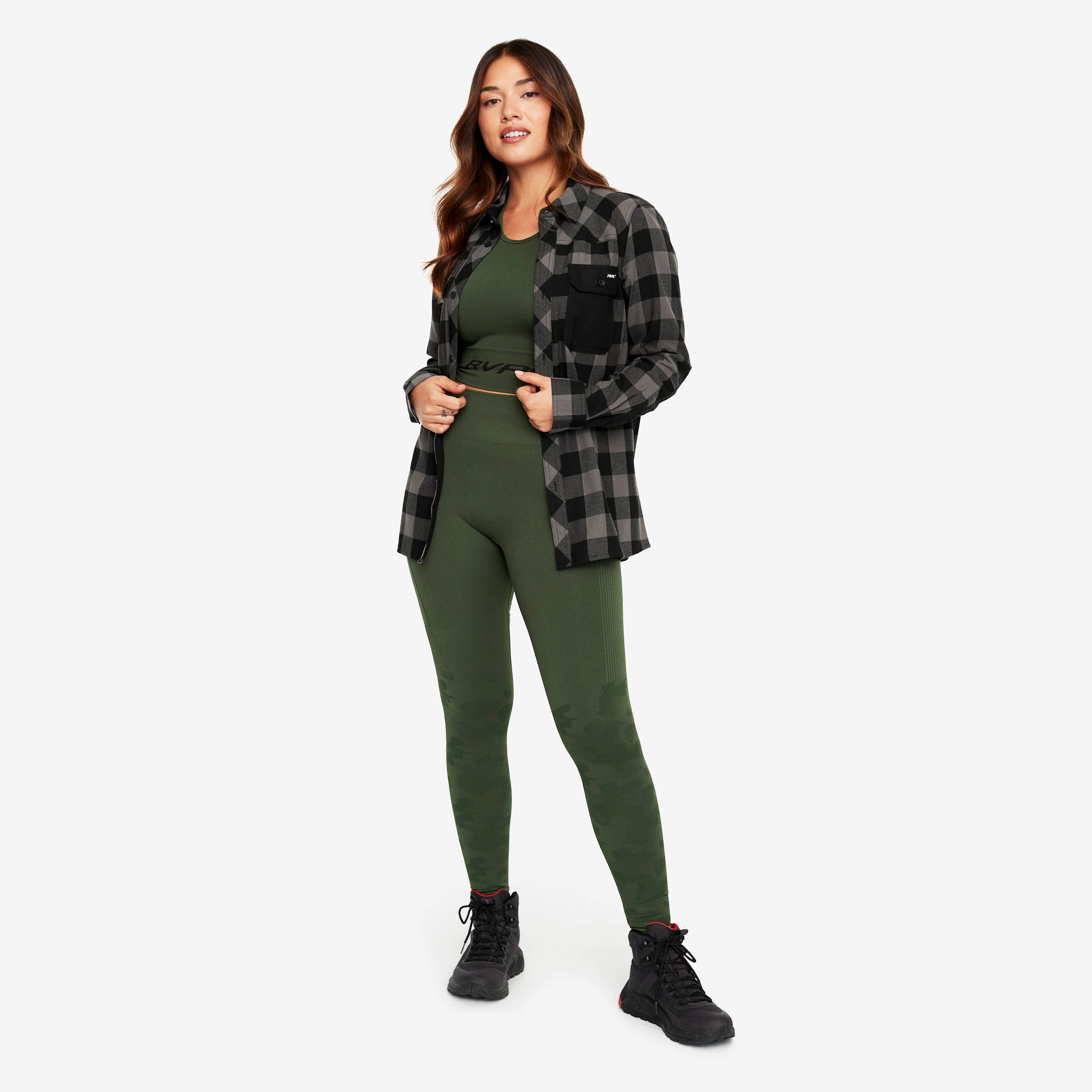 Campfire Shirt Femme Black/Anthracite