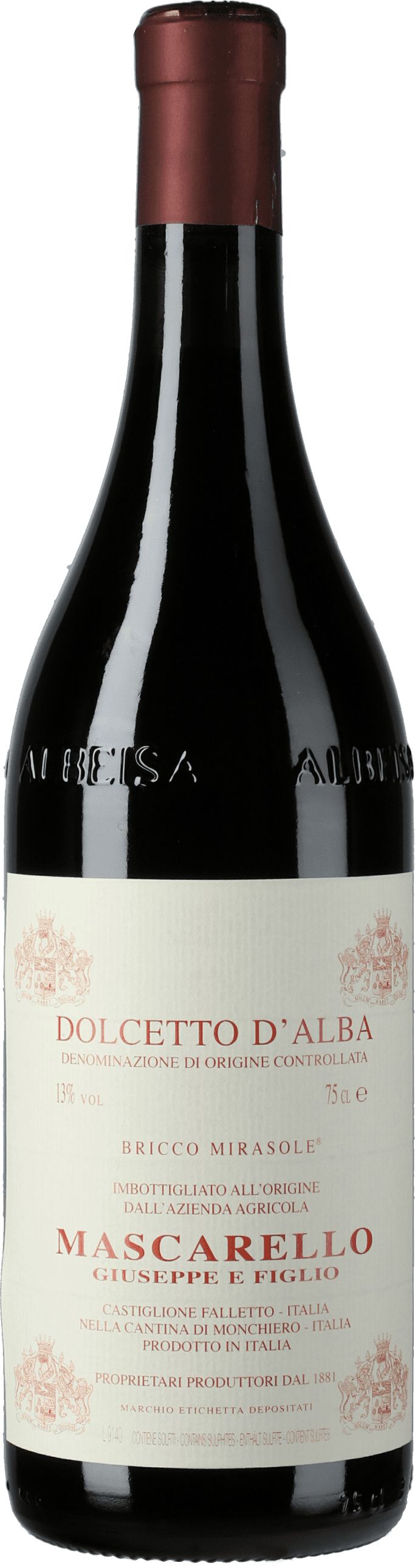 Giuseppe Mascarello: Dolcetto d'Alba Bricco Mirasole 2020