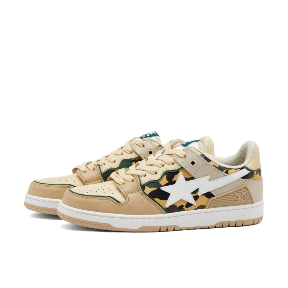 A Bathing Ape Bape Sk8 Sta 4 001FWJ301026I-BGE / braun