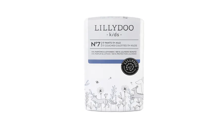 LILLYDOO Hautfreundliche Pants Größe 7 (17+ kg)
