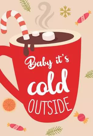 Puzzle 99 Teile - Baby it's cold outside