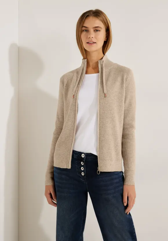 CECIL Cosy Cardigan mit Zipper
