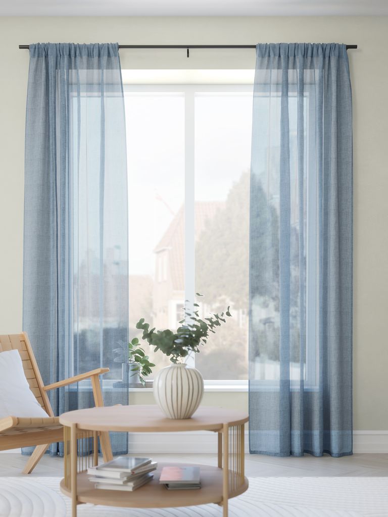 Zasłona GOLTA GOLTA 1x140x245cm brudny błękit
