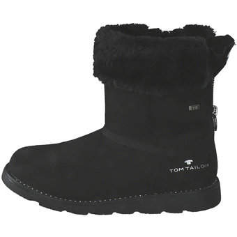 Tom Tailor Winter Boots in schwarz