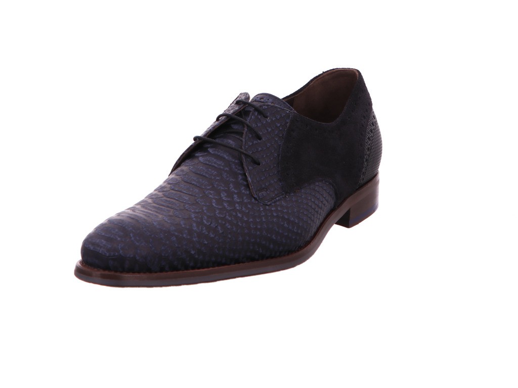 FLORIS VAN BOMMEL Business Schuhe blau Stapper