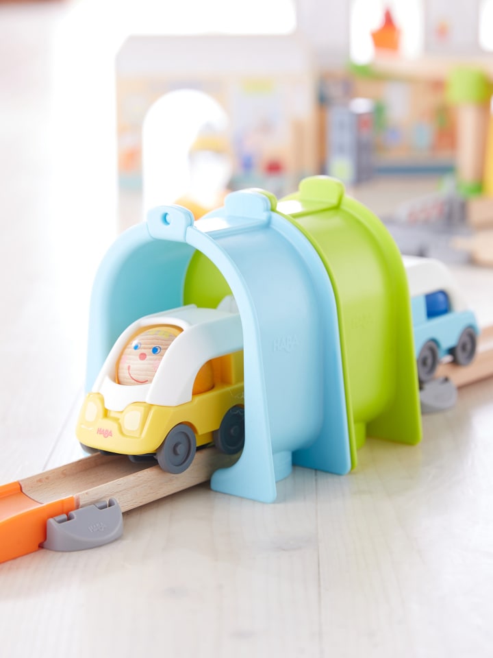 Haba Kugelbahn Kullerbü – Spielbahn Bahnhof in mehrfarbig günstig kaufen onesize