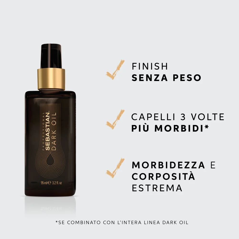 Aceite para el cuidado del cabello oscuro - Aceite capilar