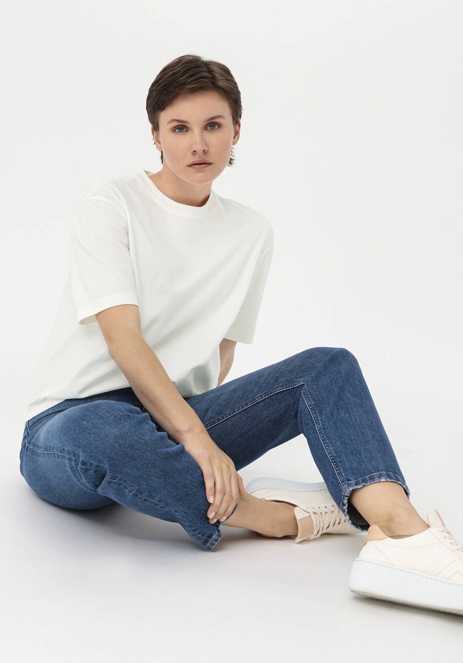 Kurzarm-Shirt aus reiner Bio-Baumwolle