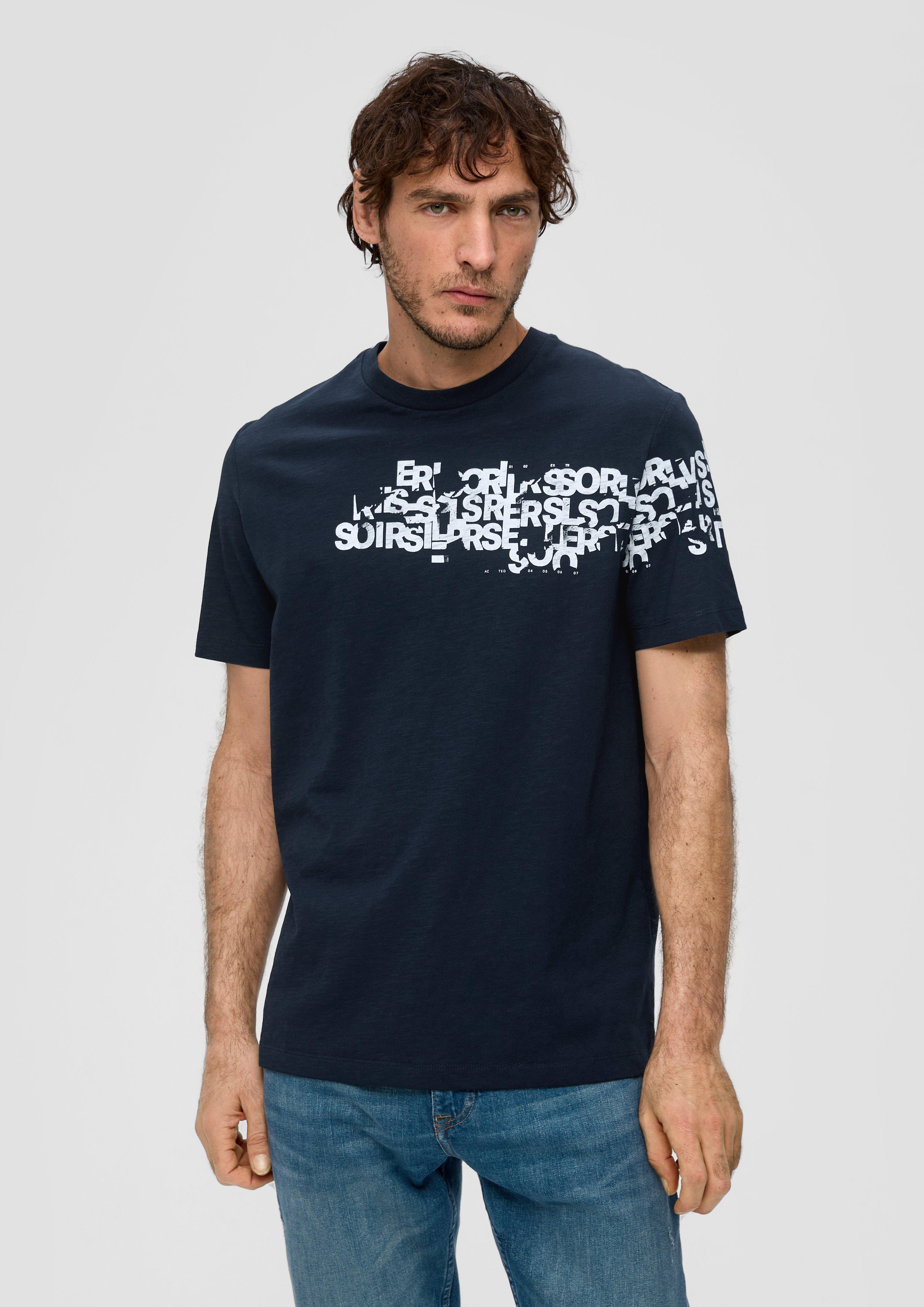 T-Shirt mit Rundhalsausschnitt  2143918-59D2