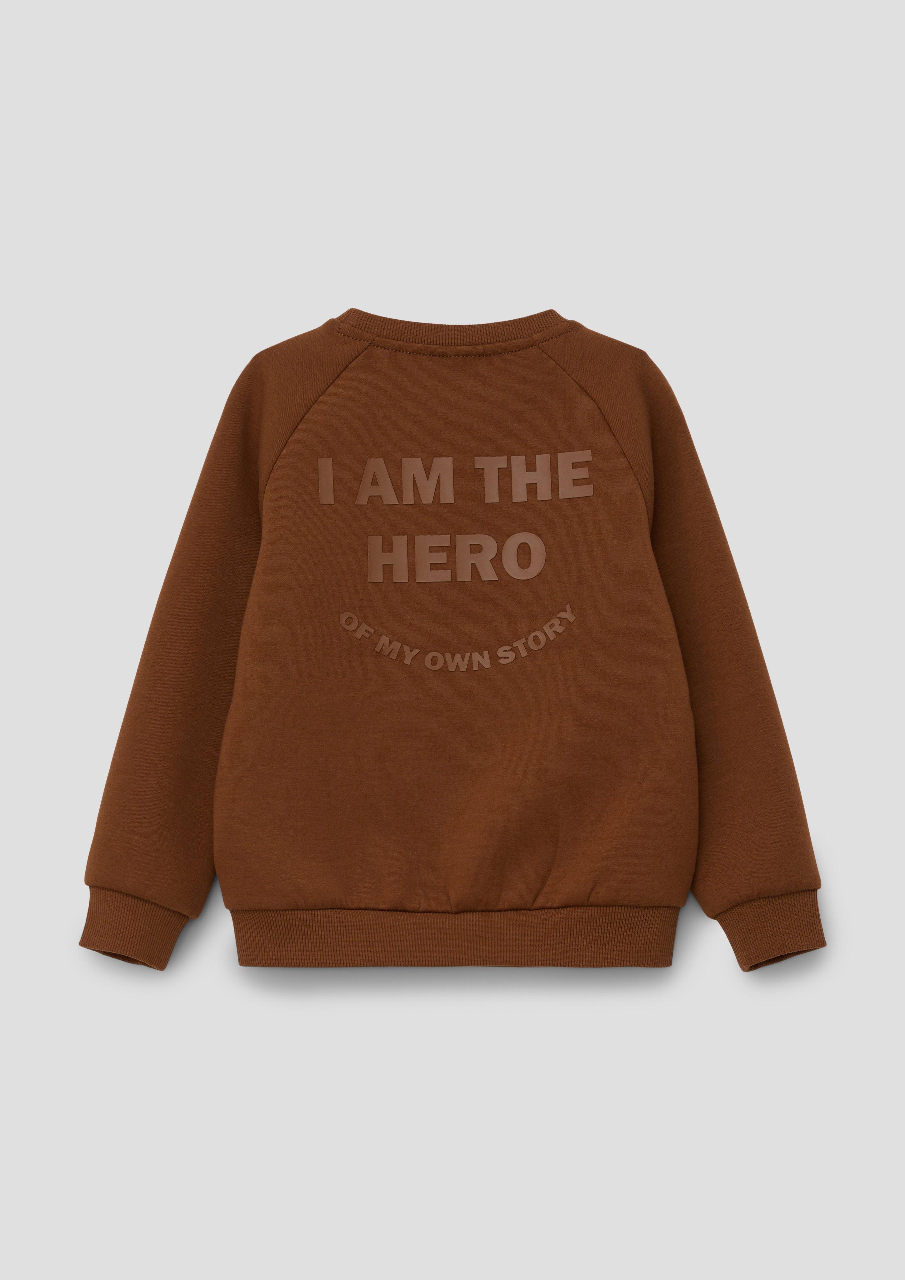 Sweatshirt mit Statement-Print  2137505-8764