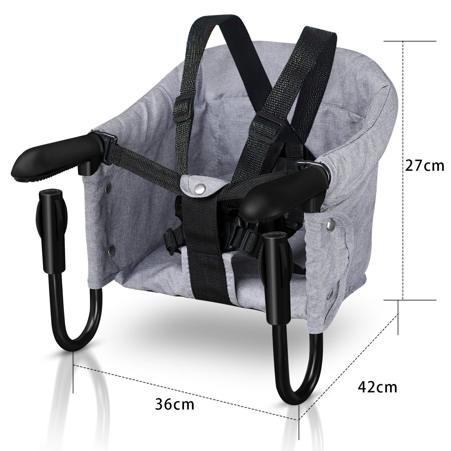 Lospitch Tischsitz Tischsitz Hochstuhl Babysitz Faltbarer Stuhlsitz Portable Sitzerhöhung