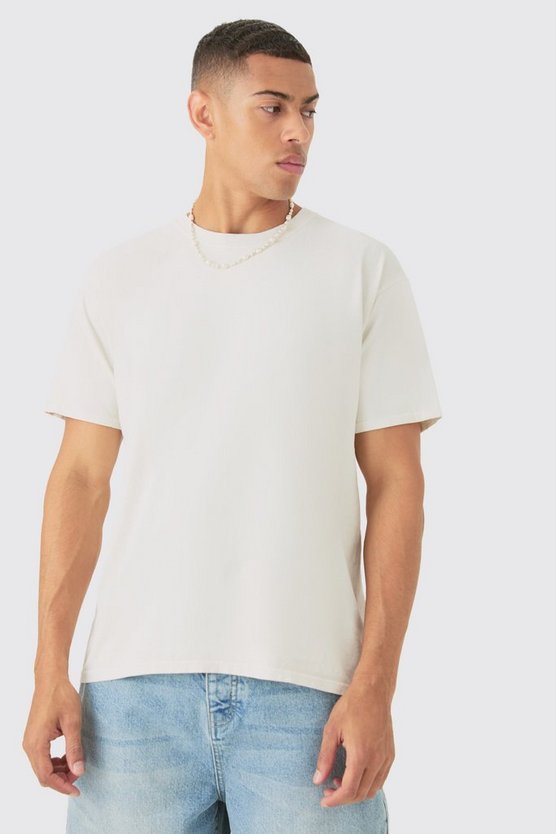 Oversize T-Shirt mit Outside Print