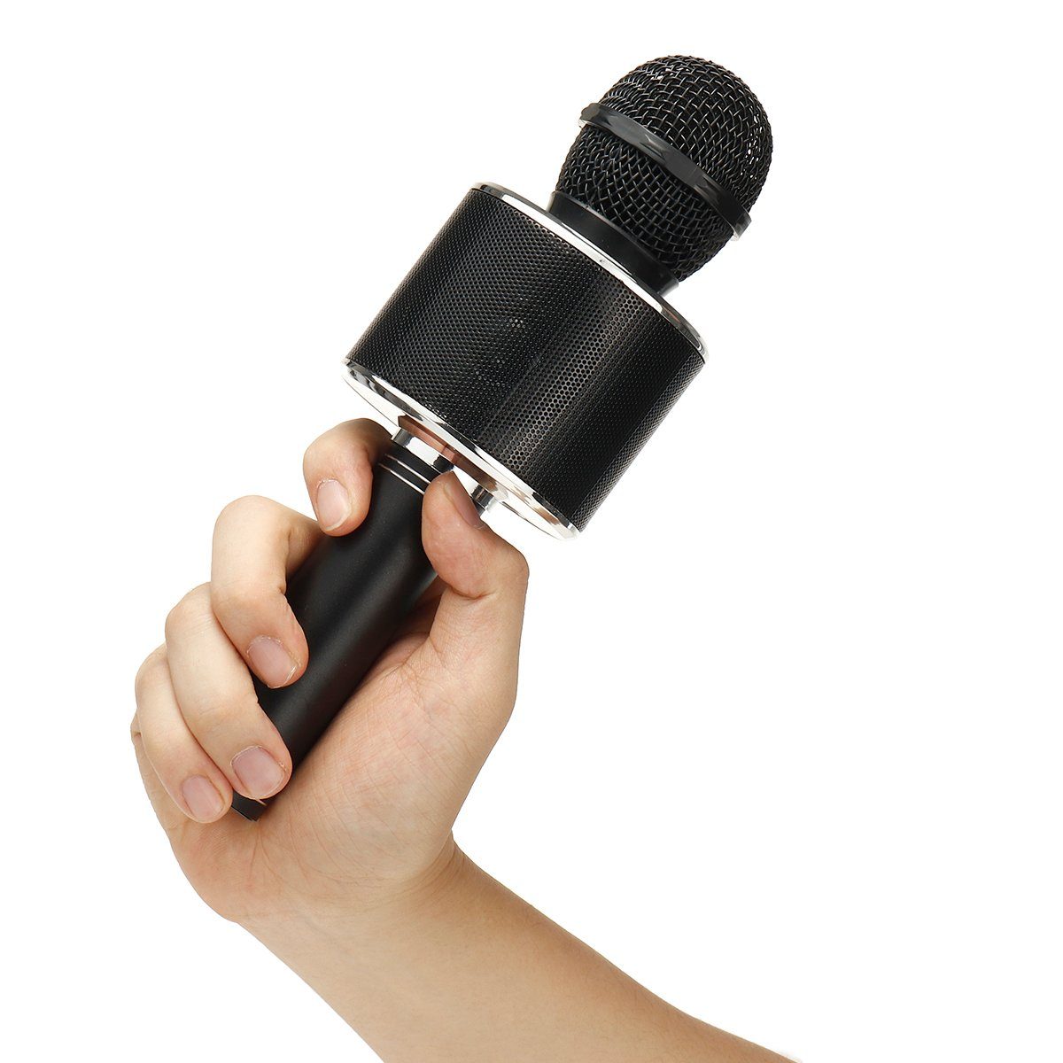 Insma Mikrofon, Karaoke-Mikrofon Handmikrofon bluetooth HiFi Funkmikrofon