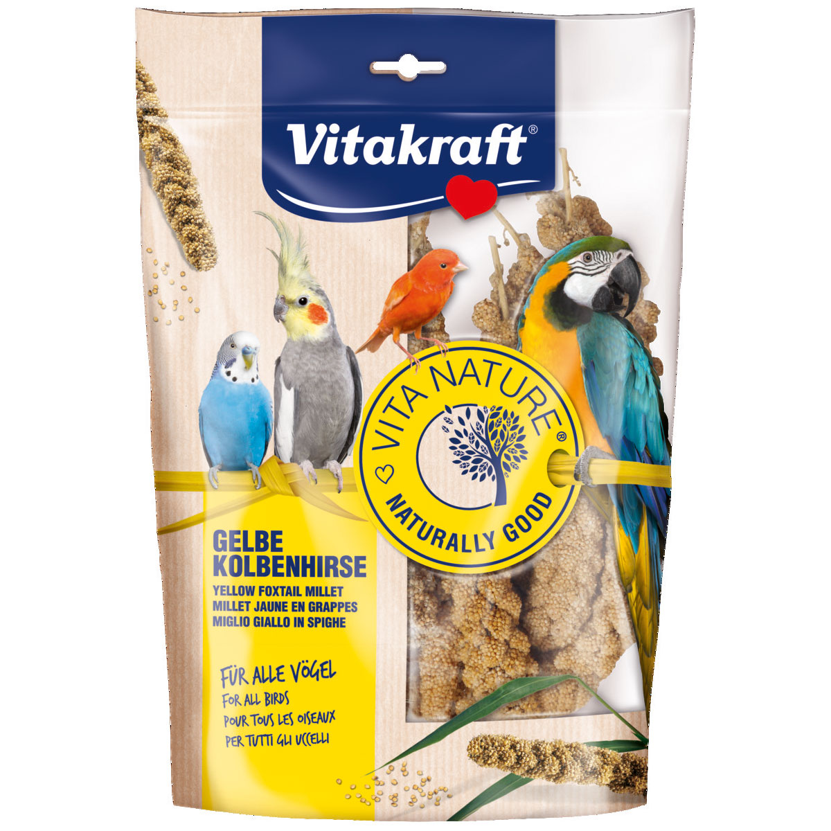 Vitakraft Vita Nature gelbe Kolbenhirse kaufen