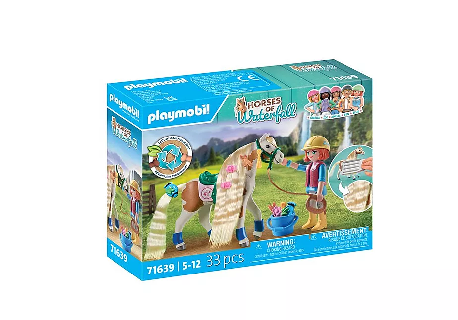 Ellie & Pferd mit Kreppeisen