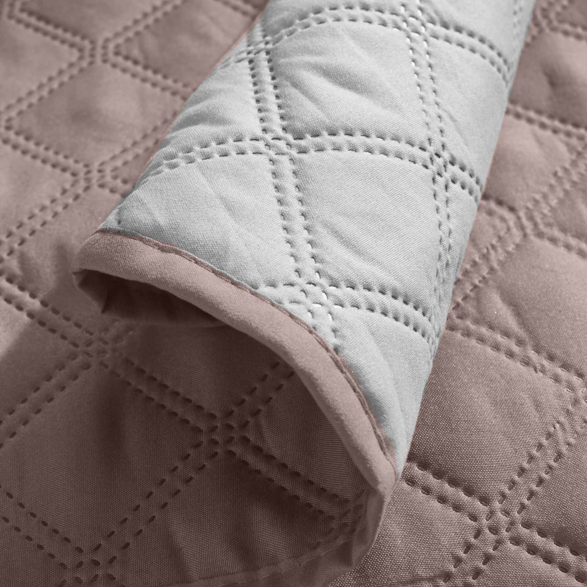 Protège-salon réversible microfibre matelassé