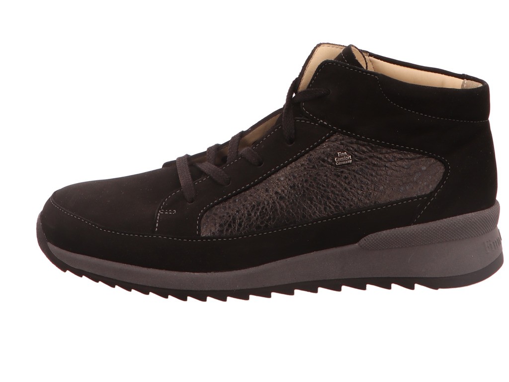 FINN COMFORT Schnür-Stiefeletten schwarz Burley