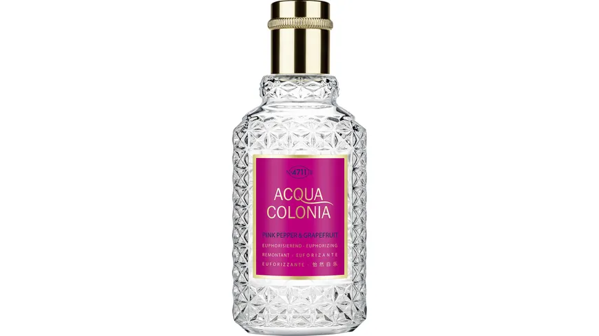 4711 ACQUA COLONIA Pinkpepper + Grapefruit Eau de Cologne 50 ml