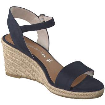 Tamaris Keilsandale in blau