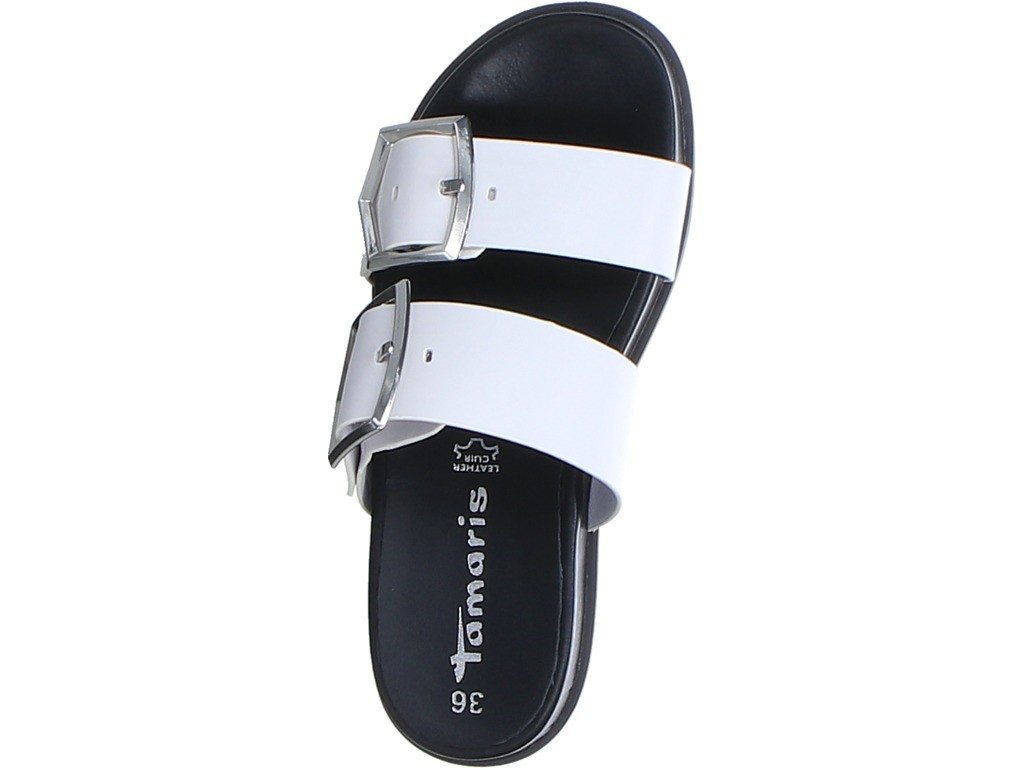 TAMARIS Klassische Sandalen weiss