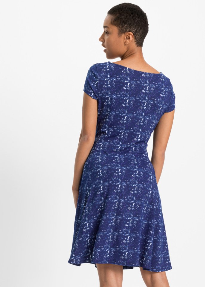 Shirtkleid im Batik-Look