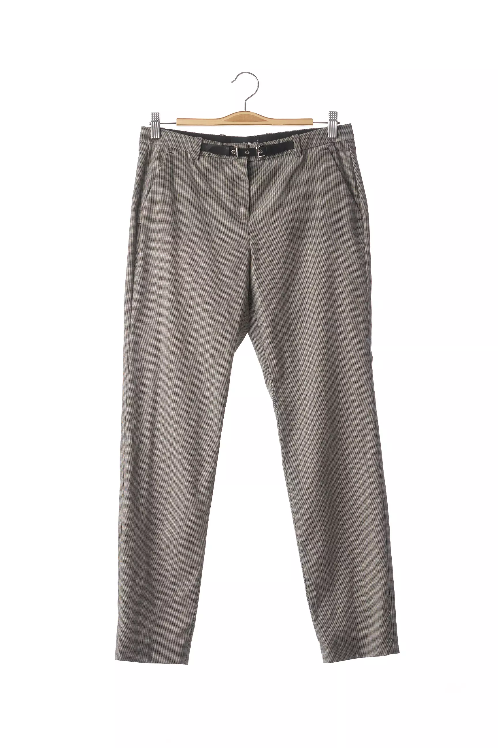 The Kooples Pantalons Droits Femme couleur noir