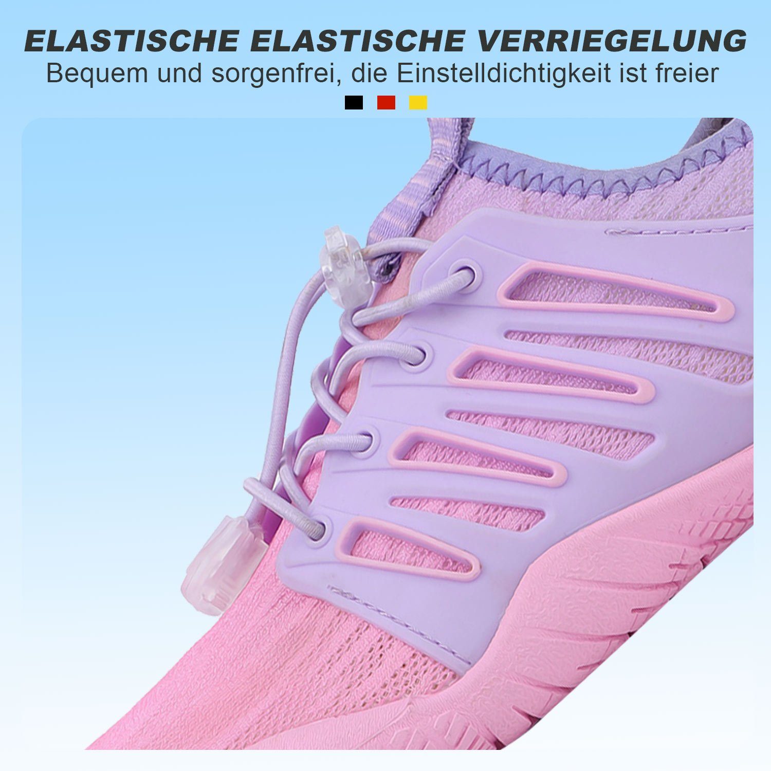 MAGICSHE Neutralschuhe Outdoor Fitnessschuhe Trailrunning-Schuhe Barfußschuh Wasserschuhe für Herren und Damen