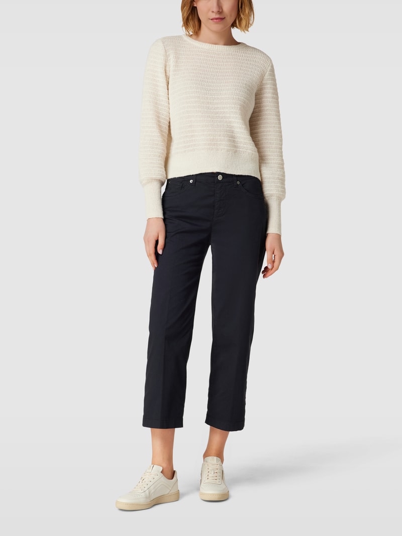 Jeans in verkürzter Passform Modell 'RICH CULOTTE' in dunkelblau