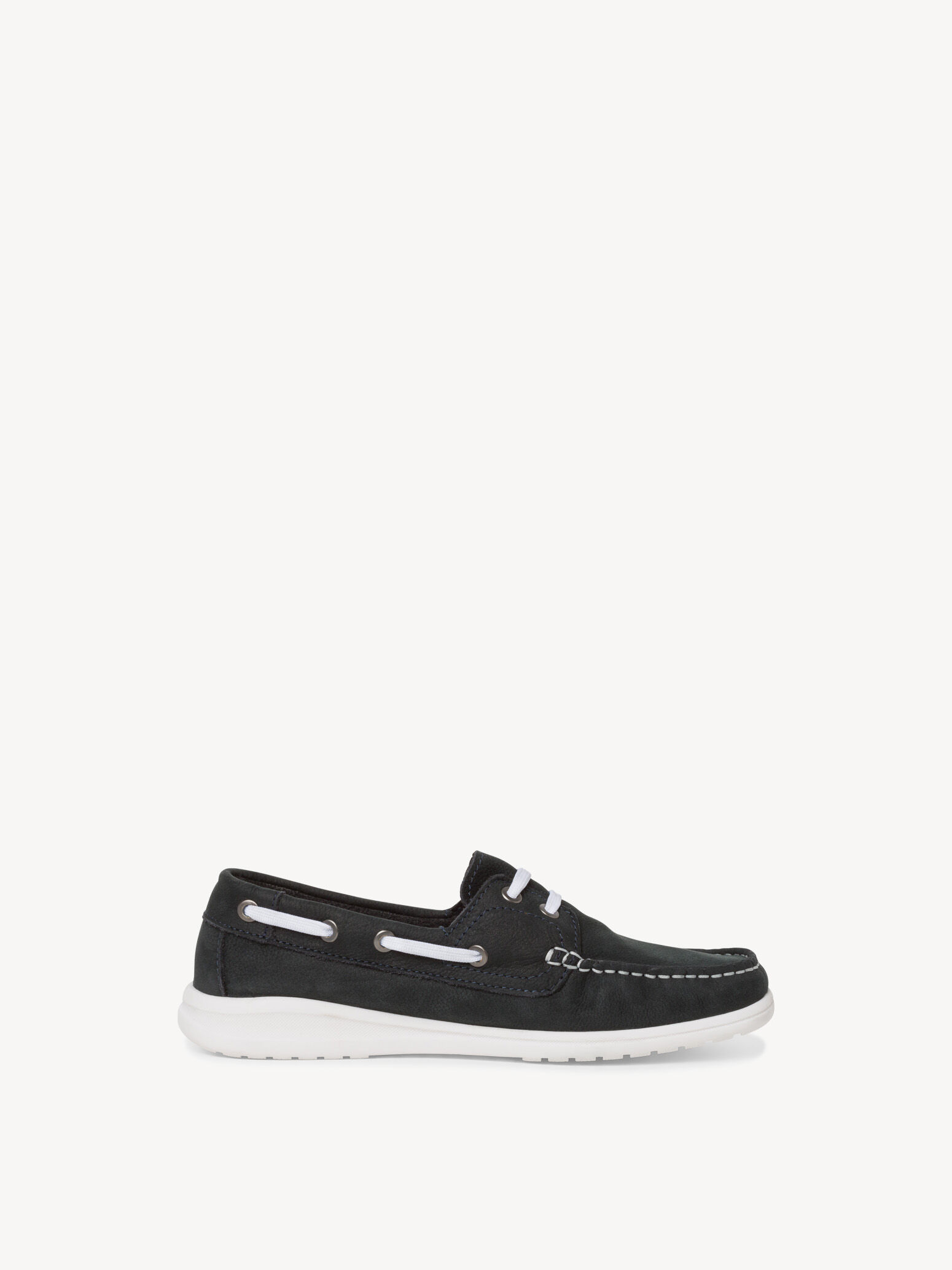 Mocassin en cuir - bleu