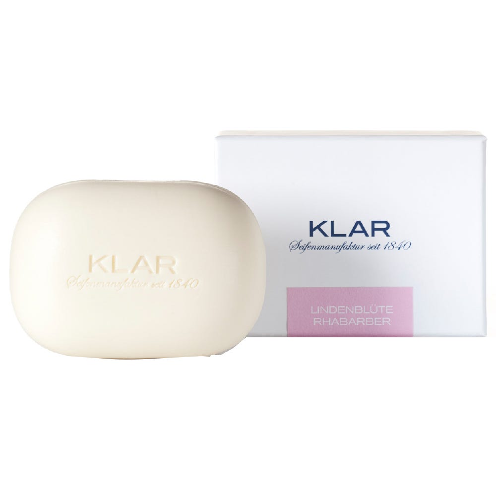 Klar's Exklusivseife Lindenblüte & Rhabarber 135 g