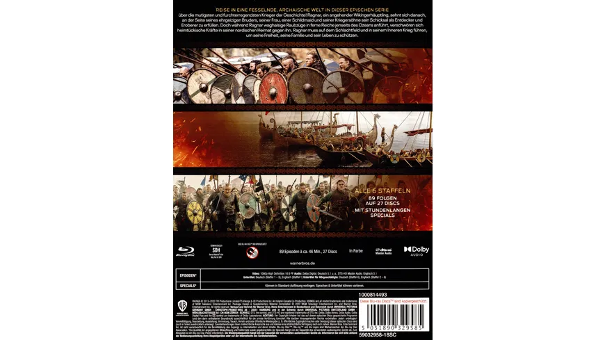 Vikings - Die komplette Serie  [27 BRs]