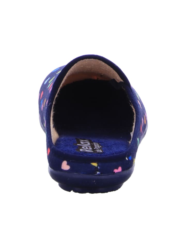 Relax Pantoffel in blau günstig kaufen