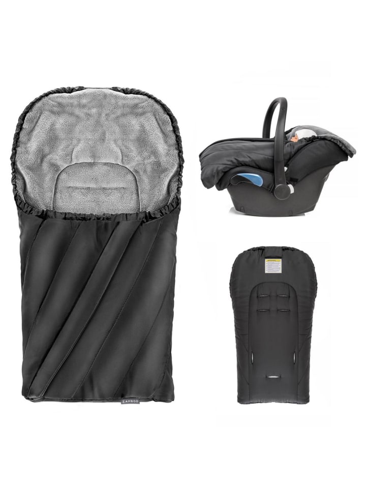 Zamboo Winter Fußsack Deluxe in schwarz günstig kaufen onesize