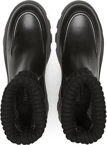Marc O'Polo Chelsea-Boot mit Strickumschlag