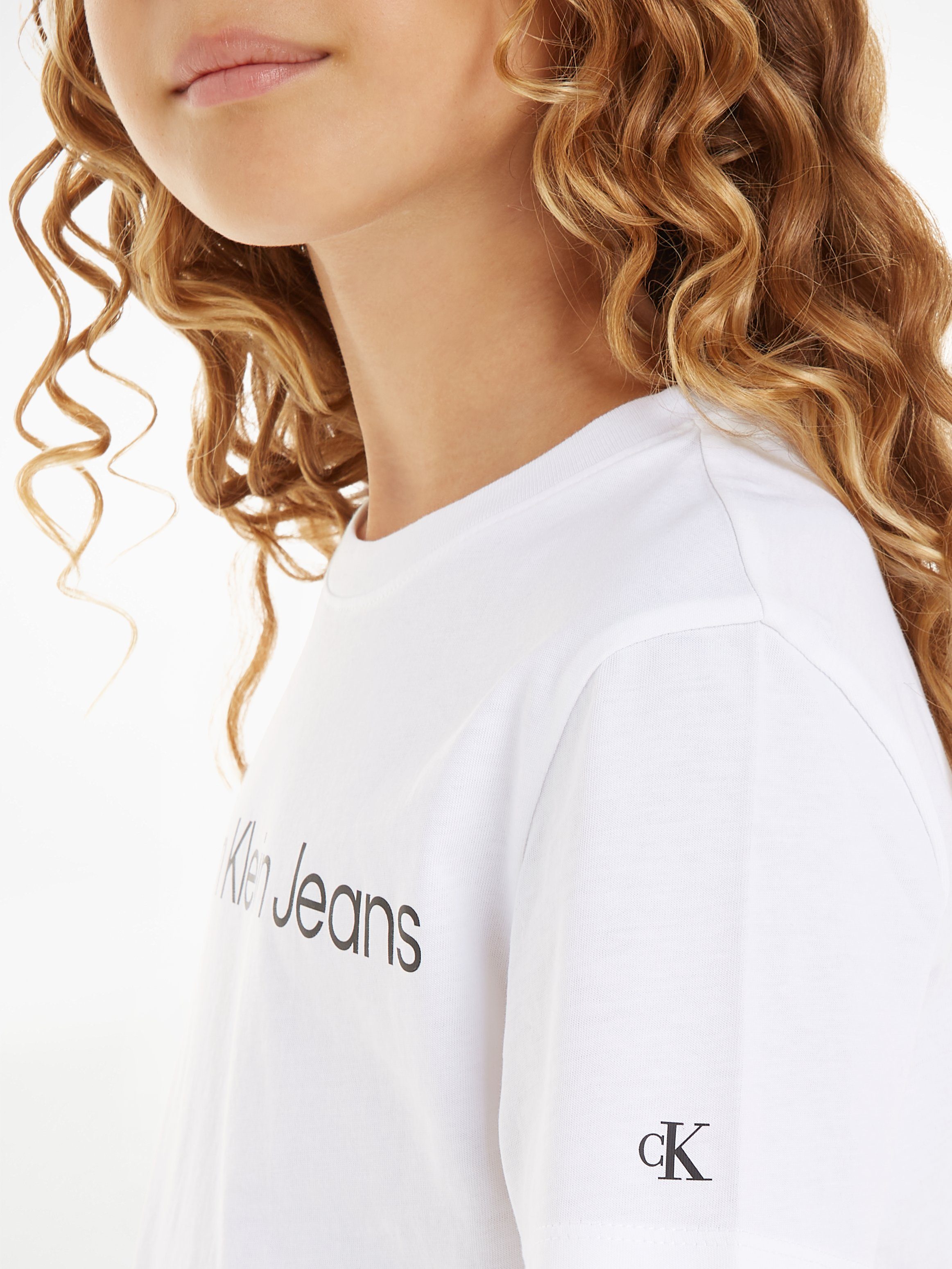 Calvin Klein Jeans Sweatshirt INST. LOGO SS T-SHIRT mit Logoschriftzug