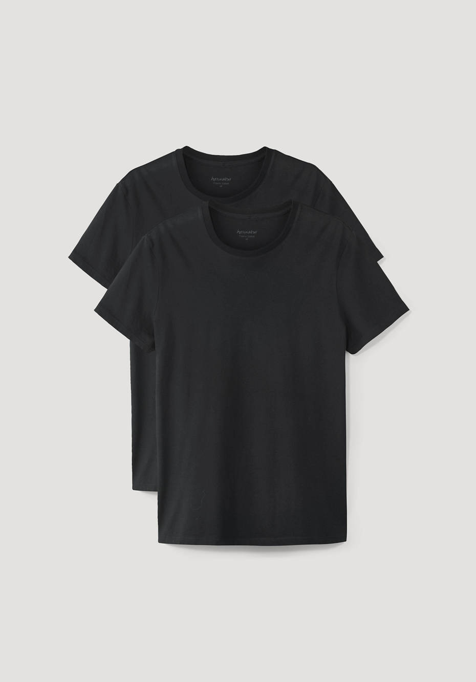Basic T-Shirt Regular aus reiner Bio-Baumwolle im 2er-Pack