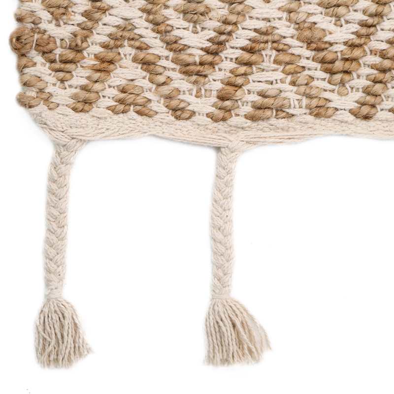 Tapis jute & coton 110x170cm SIERRA