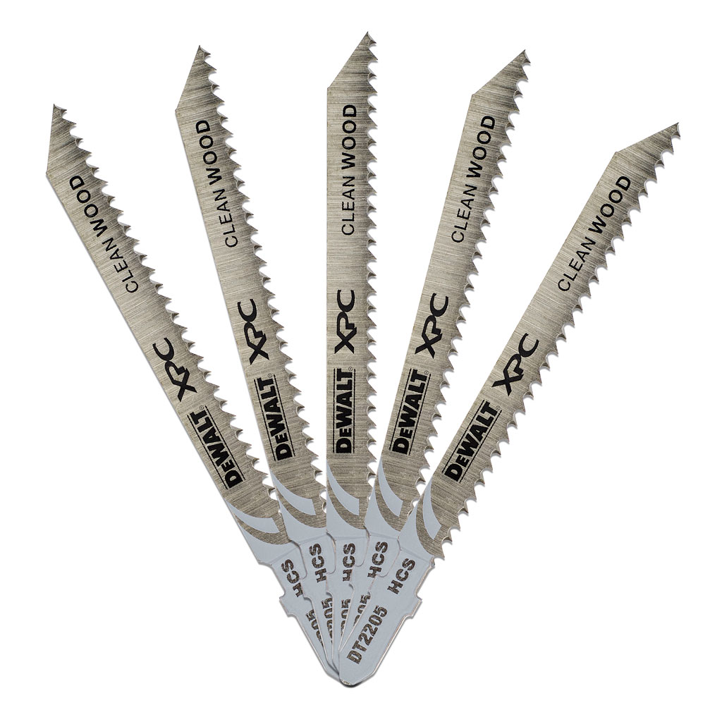 DeWalt pribor DT2205-QZ List ubodne pile za drvo 100 x 10 mm 2.5TPI 5 dijelova