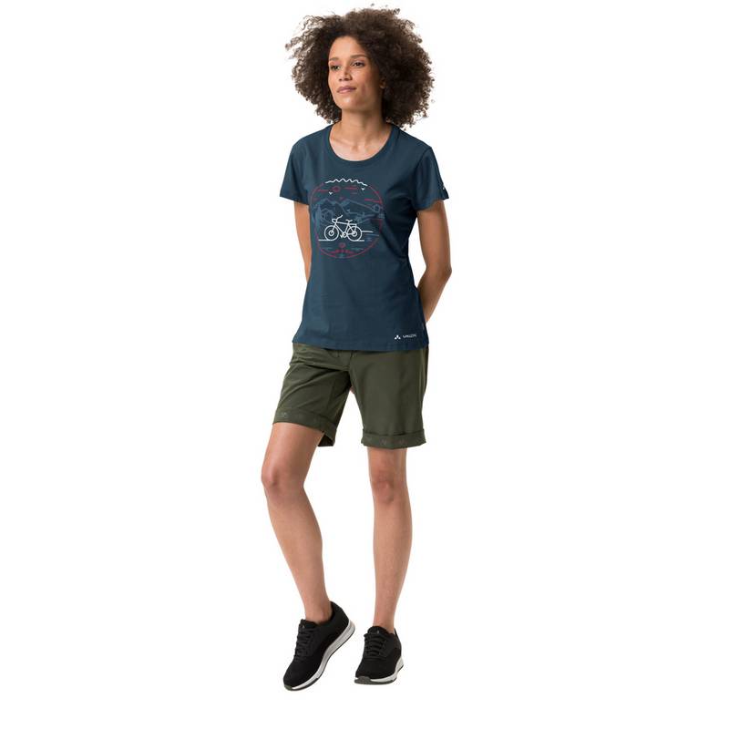 VAUDE Women's Cyclist T-Shirt V T-Shirt Damen