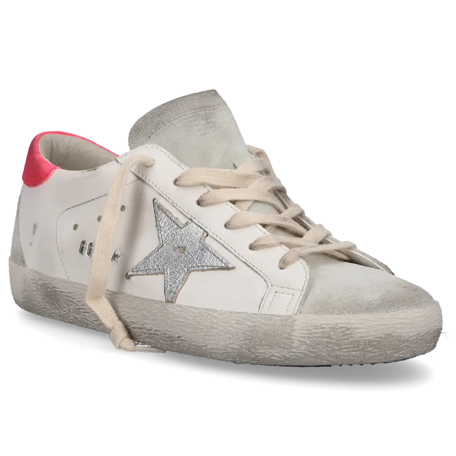 Golden Goose - Damenschuhe SUPER-STAR CLASSIC Kalbsleder - weiß