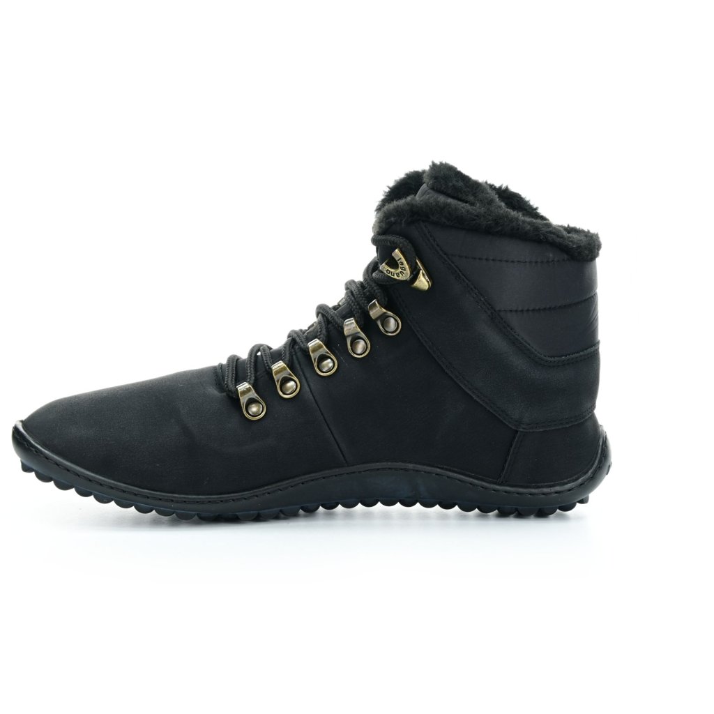 Leguano Husky Black Winterbarfußschuhe