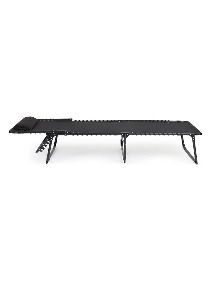 Lifa Living Gartenliege in Schwarz - (L)189 x (B)59 cm günstig kaufen onesize